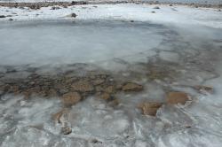 Eau : lac Siljan (Su&egrave;de) - Avril 2007