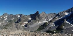 Aiguille du Bochor, Pointe du Creux-Noir, Pointe du Vallonet, Pointe des Volnets, Grande Gli&egrave;re