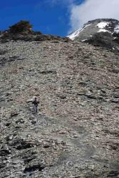 Descente de l'avant dernier bastion