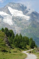 Glacier de la Gurraz, sous les monts Pourri et Turia