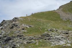 Ar&ecirc;te menant au sommet
