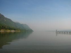 Le lac au mois de mai